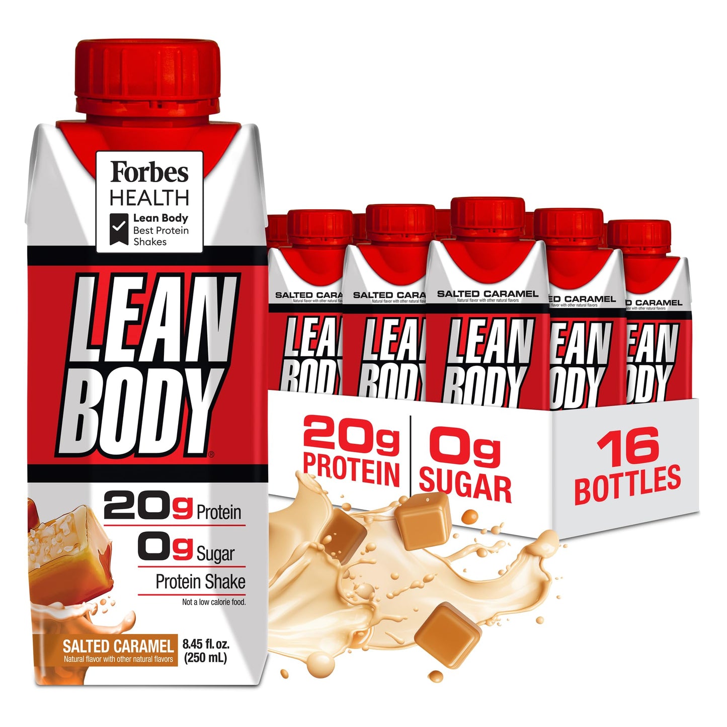 LABRADA Lean Body Ready-to-Drink Orange Creamsicle Protein Shake, 40g Protein, Whey Blend, 0 Sugar, Gluten Free, 22 Vitamins & Minerals, 17 Fl Oz (Pack of 12)