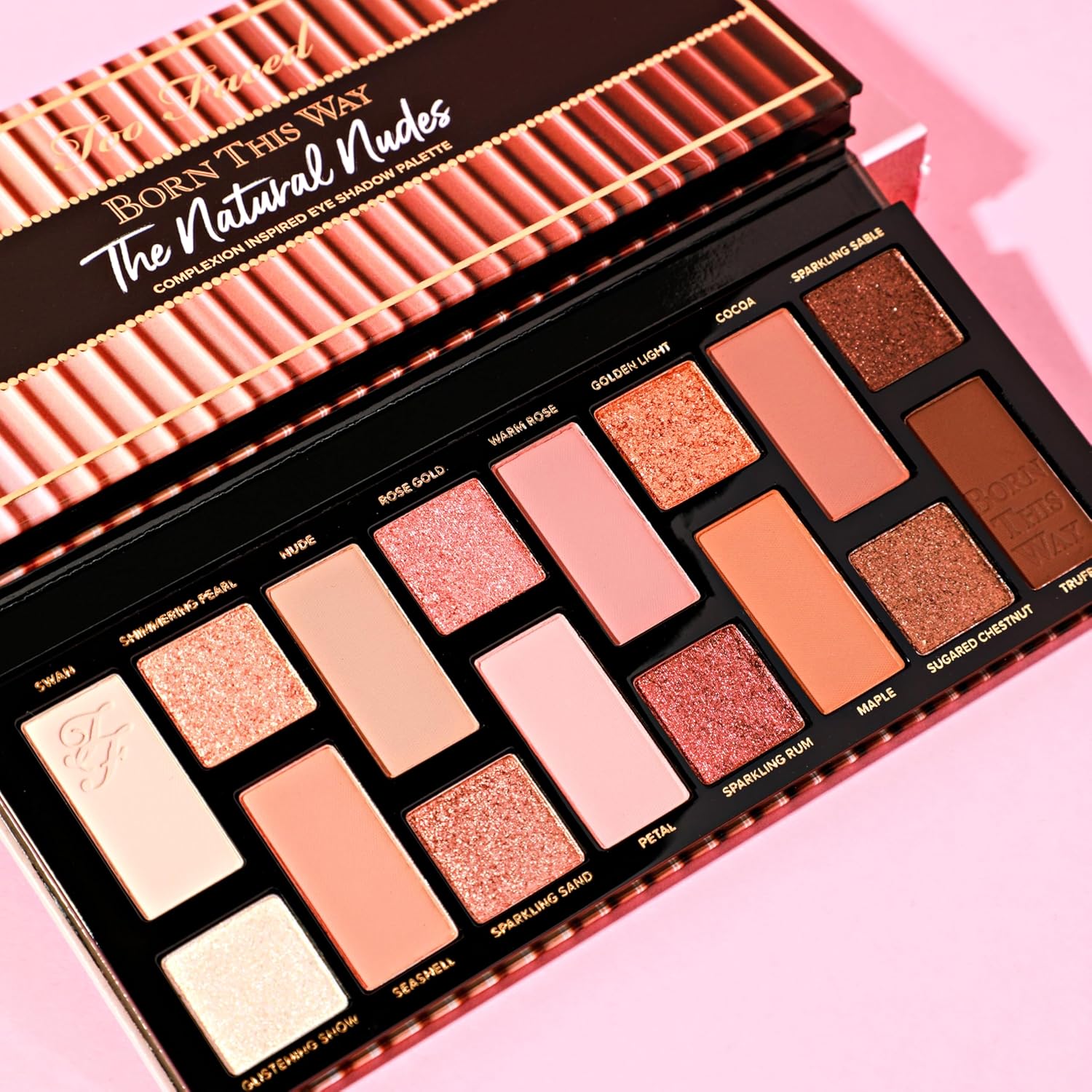 Too Faced Born This Way The Natural Nudes Eye Shadow Palette | High Pigment + Shimmer, 0.42 Ounce
