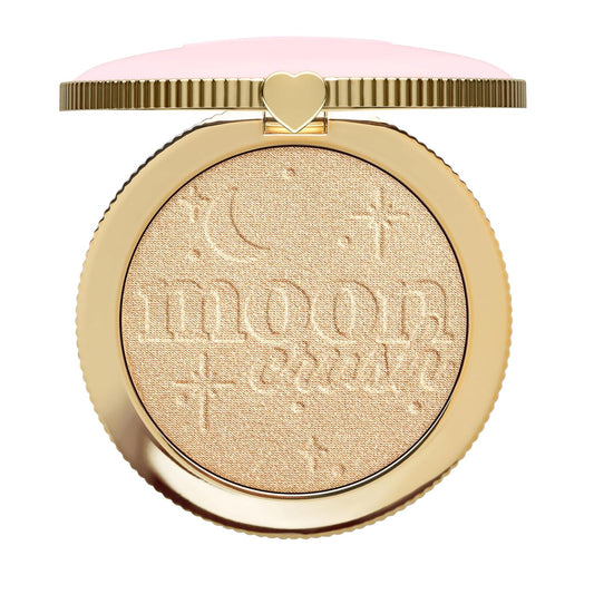 Too Faced Moon Crush Highlighter | Sheer, Powder, Glossy Glow, Highlighter Makeup 0.24 Ounce