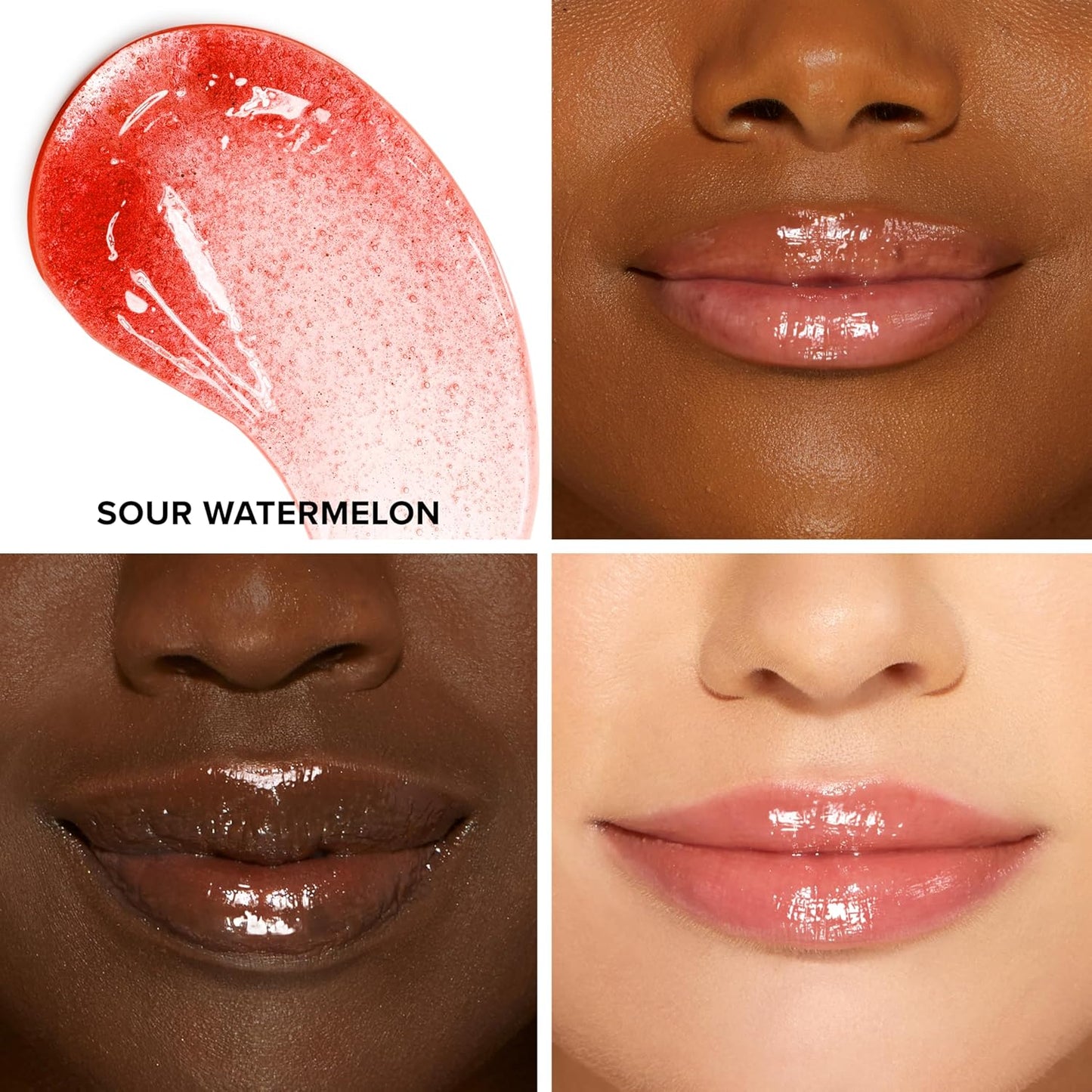 Too Faced Kissing Jelly Lip Oil Gloss | Hydrating Lip Oil + Gloss Hybrid for Instant Moisture and Shine